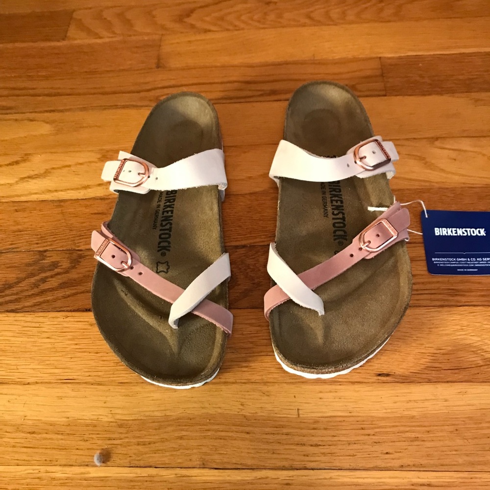 Birkenstocks Mayari Old Rose/Cream 39